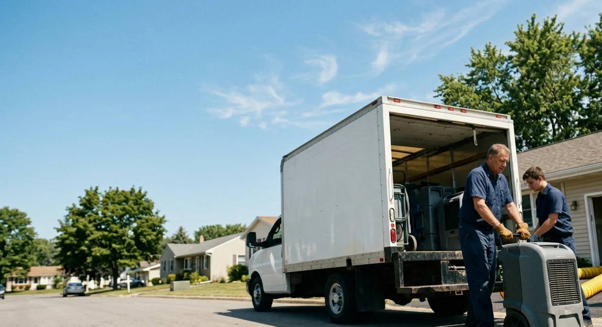 Water Damage Cleanup in Frankfort, IL near me